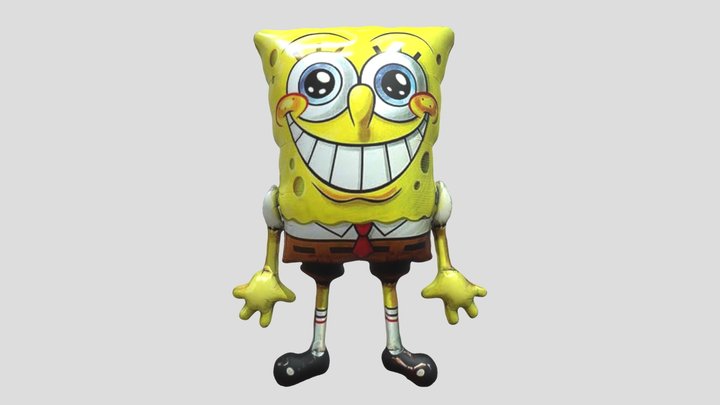 Spongebob Ballon 3D Model