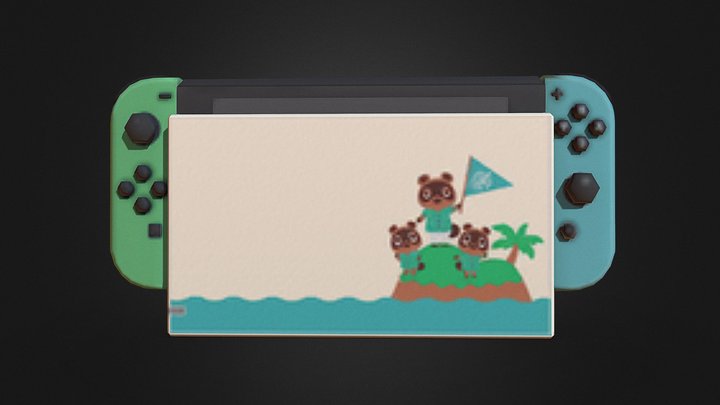 Animal Crossing New Horizons Nintendo Switch – Free 3D Model STL