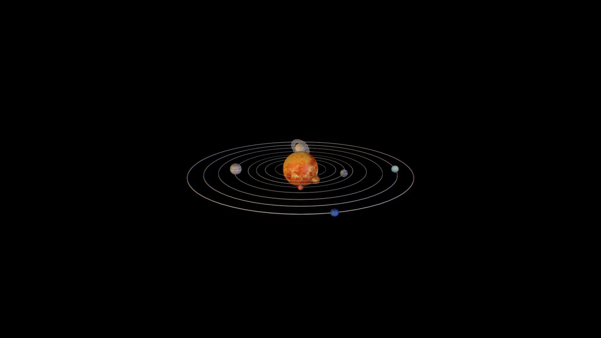 Solar System - 3D model by SolarArsystem [5d89348] - Sketchfab