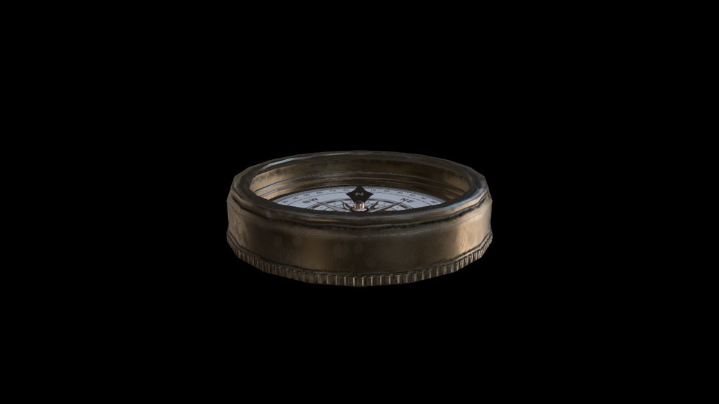 Kompass - 3D model by franziarts [5d89372] - Sketchfab
