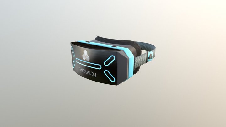 VR glasses 3D Model