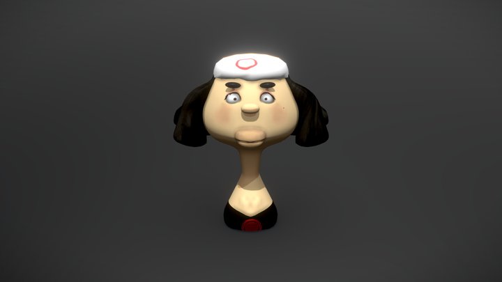 Práctica - Busto de Personaje 3D Model
