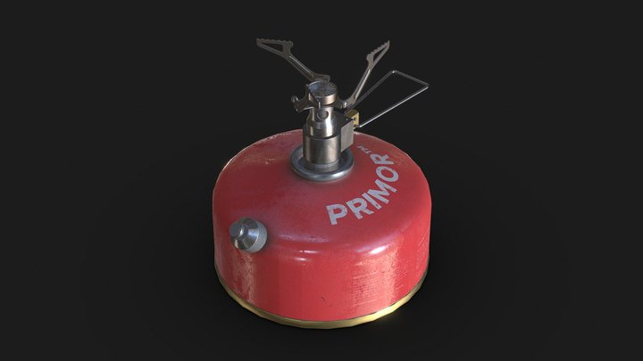 Camping Stove 3D Model