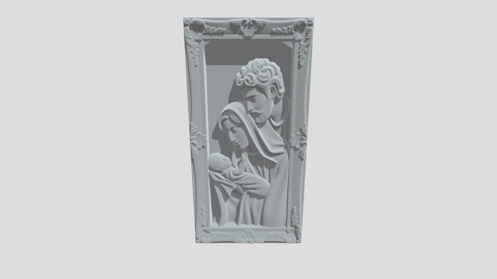 Holy Family 3D Model