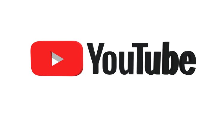 Logo Youtube 3D Model