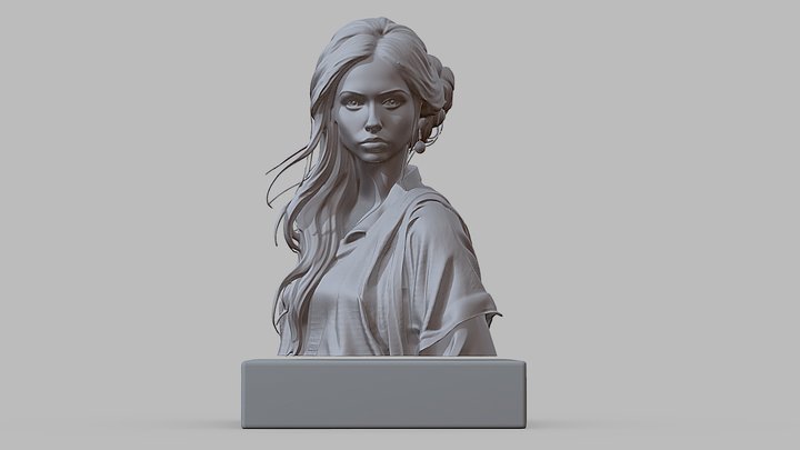 Tanya – Kostenloses 3D-Modell STL