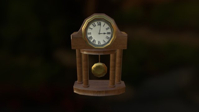 Clock 3D Model