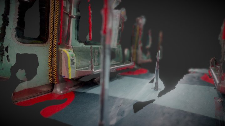 Urban Study #004: Hong Kong MTR train interior – Free 3D Model STL