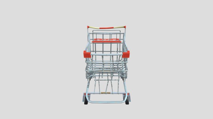 Shopping Cart Model 3D Model