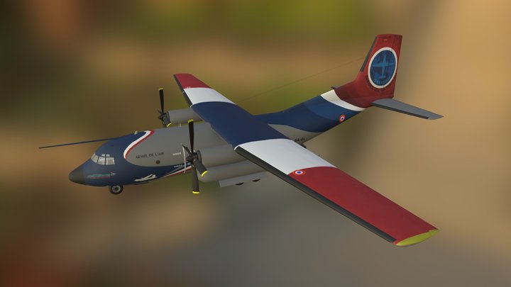 C160-Transall – Modello 3D gratuito STL
