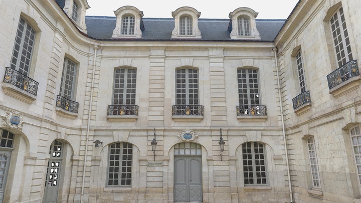 Cour CCI de Tours 3D Model