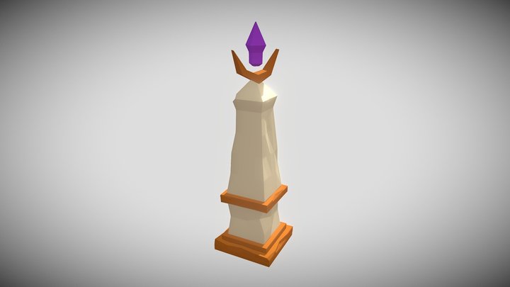 Tower Crystal 3D Model