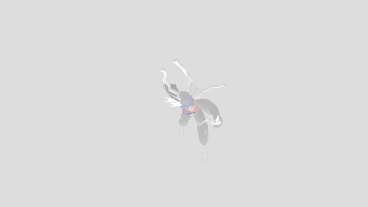 Bad Bass Fish 3D Model