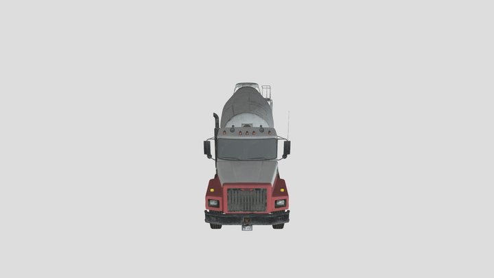 Classic Mixer Truck – Modèle 3D gratuit STL