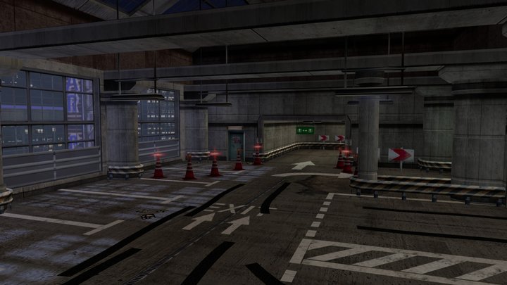 burnout revenge (x360) garage – Modèle 3D gratuit STL