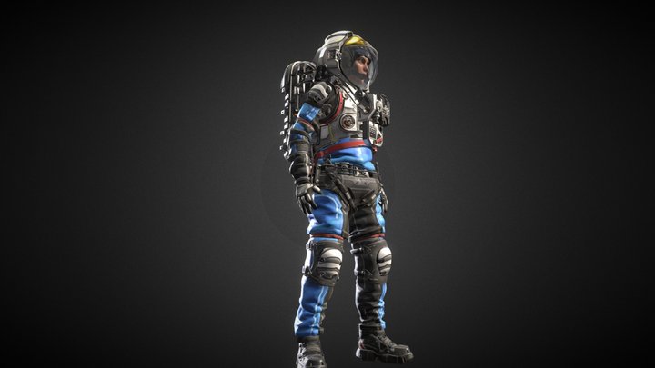 Space Explorer 3D Model