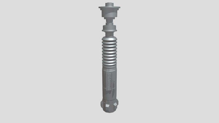 Luke's Lightsaber V.2 3D Model