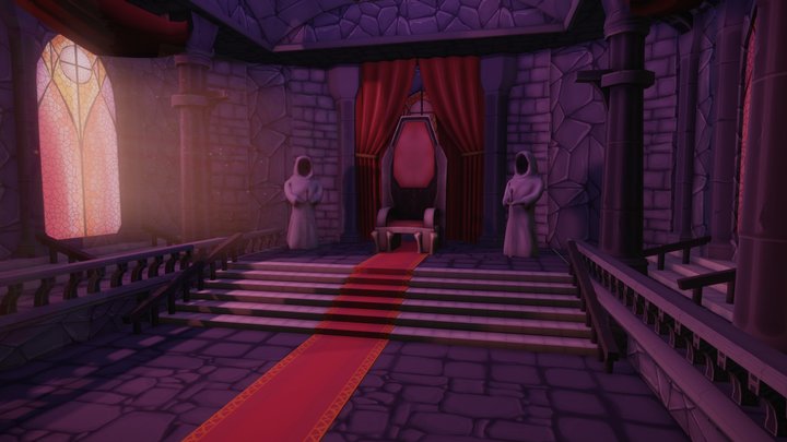 Cathedral Throneroom 3D Model