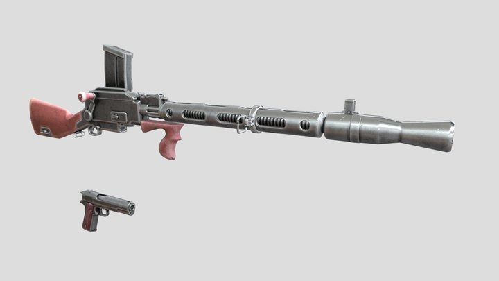veteran_guns 3D Model