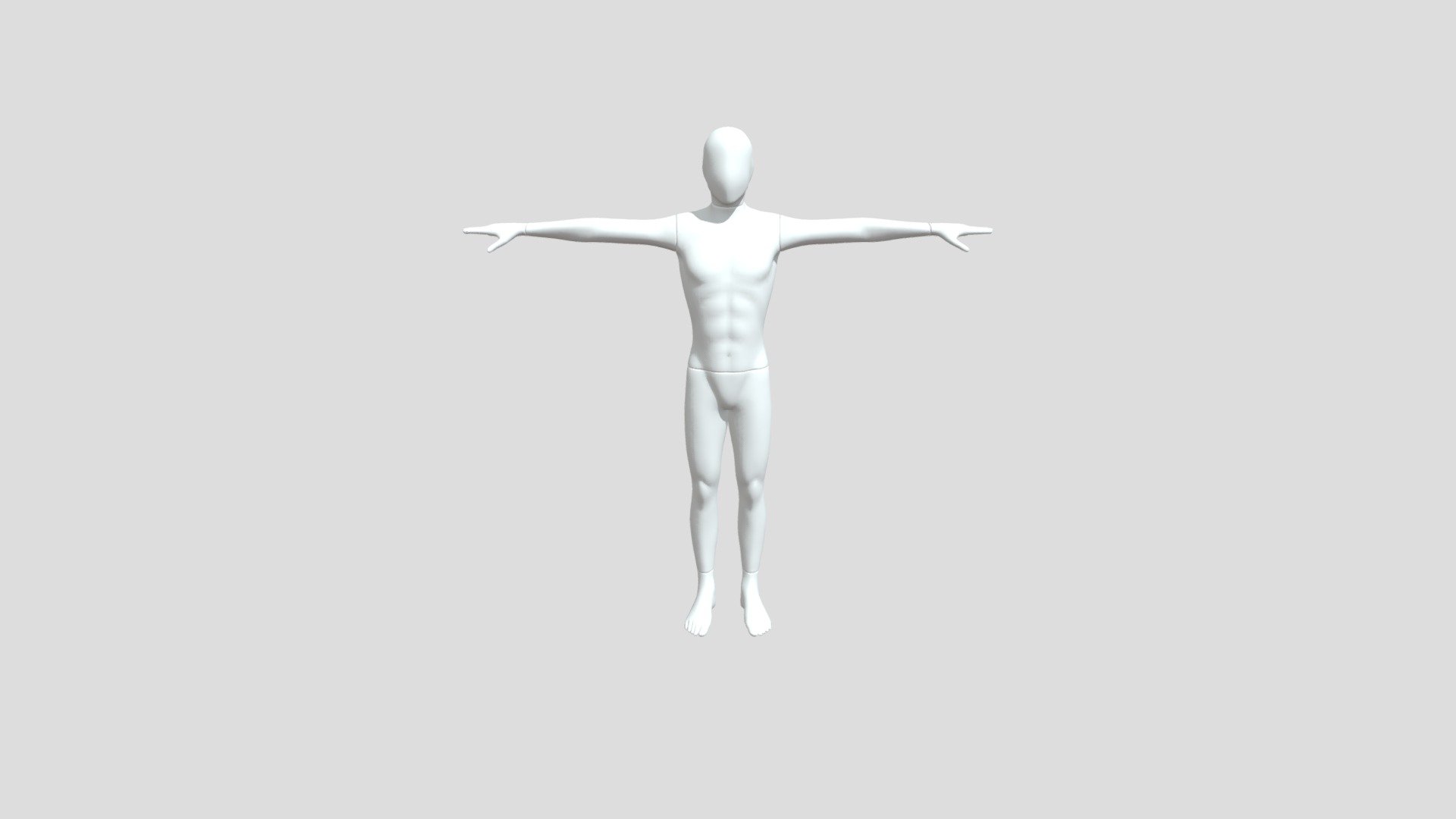 Charter T-Pose - Download Free 3D model by Yury Misiyuk (@Tim0) [558a75e]