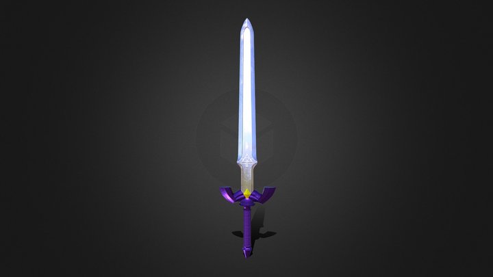 Master Sword Ocarina of Time - Zelda 3D Model