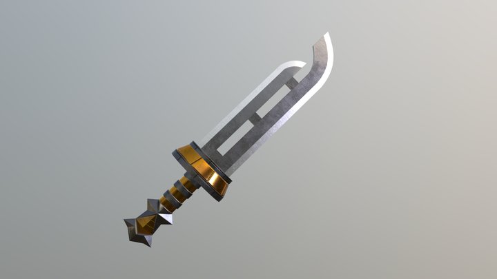 Razor Sword 3D Model