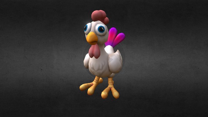 Cock Low 3D Model