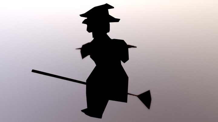 Witch 3D Model
