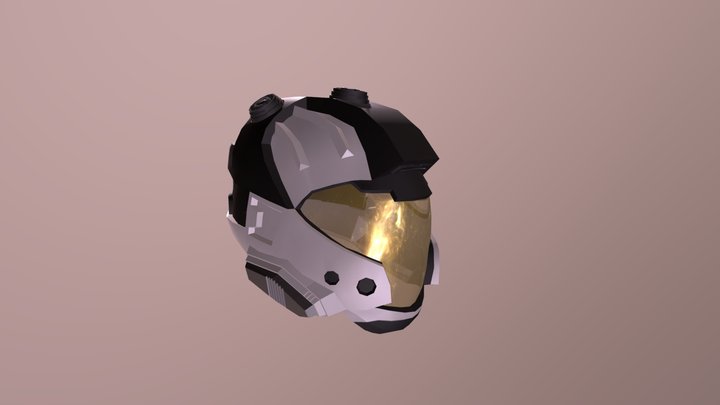 Space helmet 3D Model