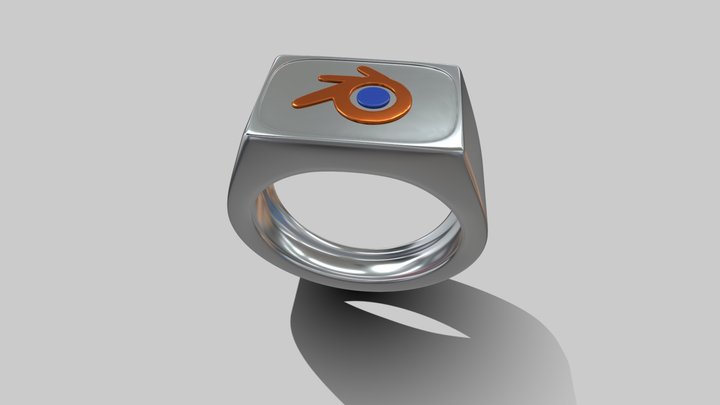 Blender Ring 3D Model