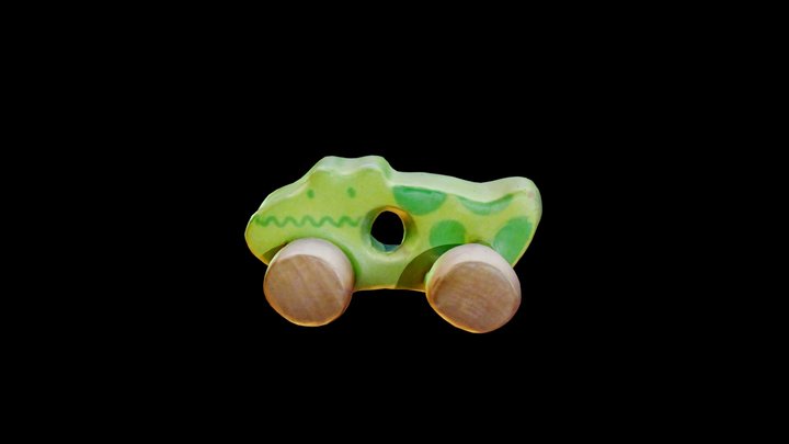 Crocodile Toy 3D Model