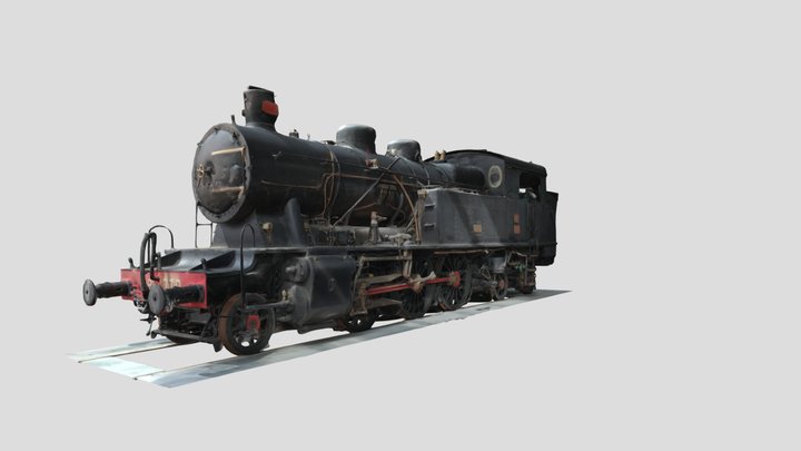 CP 070 Locomotiva a vapor 3D Model