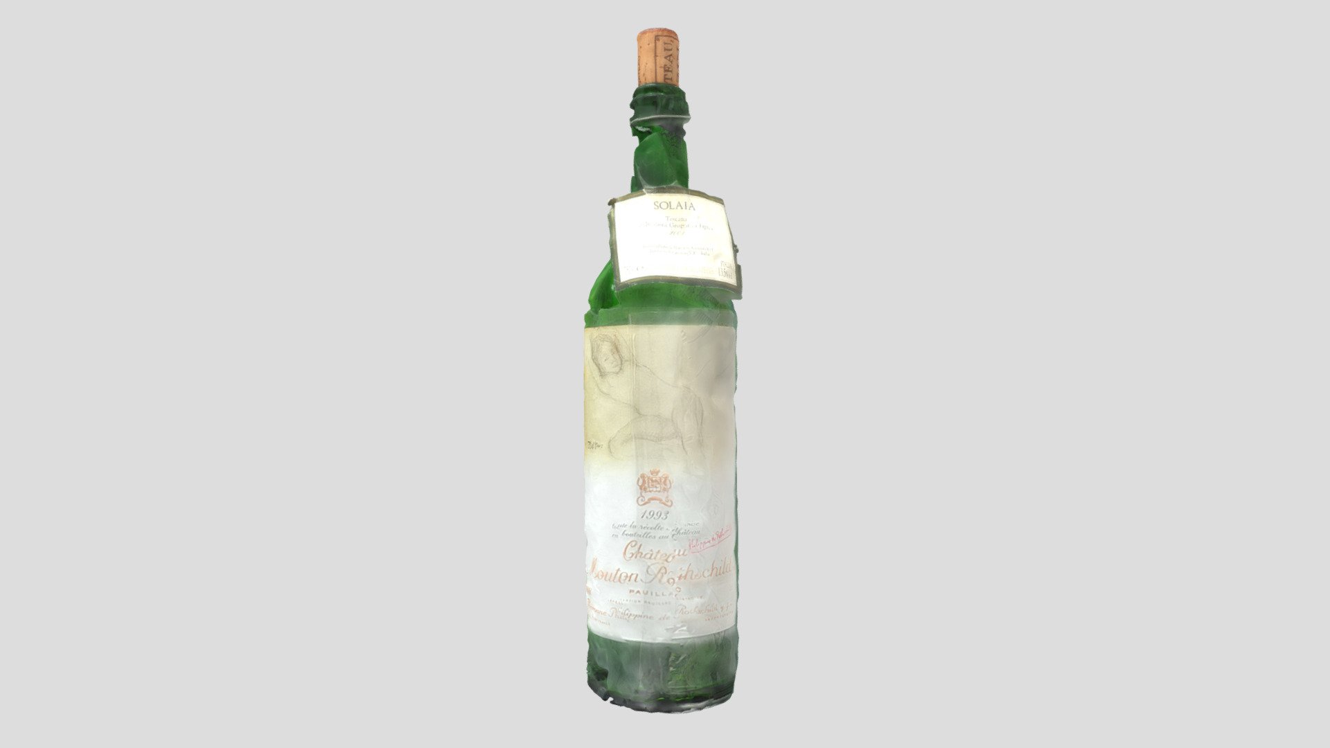 12万円のワイン A bottle of wine once costed 120000yen
