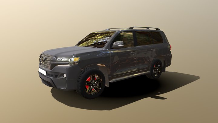 Toyota_land_cruiser 3D Model