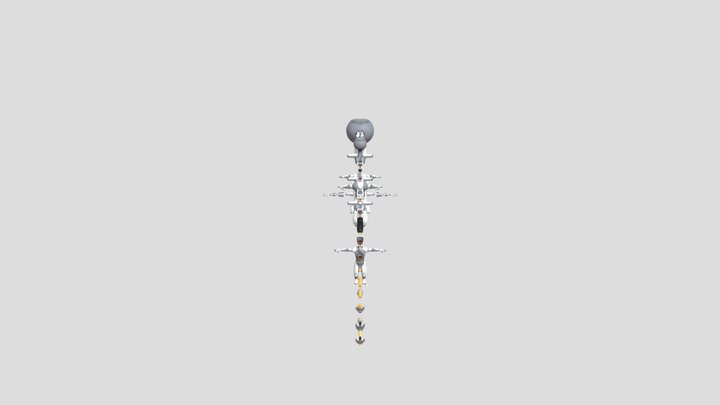 Synth NSFW 3D Model