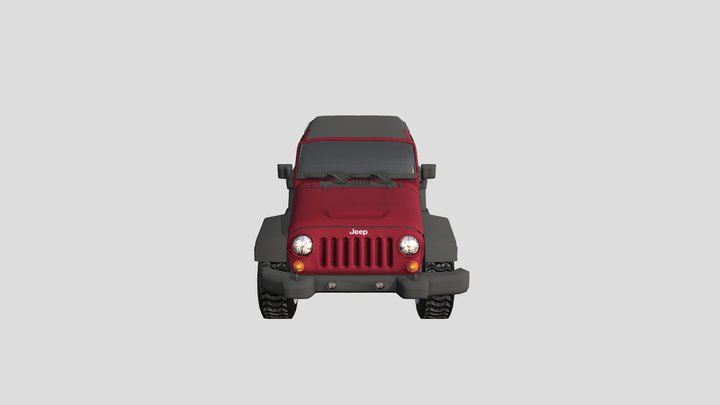 2007 Jeep Wrangler 3D Model