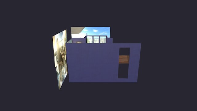 Room in Maya 3D Model