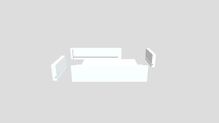 Exploded Basic Box 3D Model