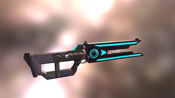 Pulserifle 3D Model