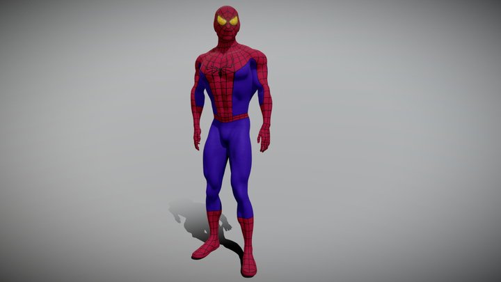 The Amazing Spiderman 3D Model