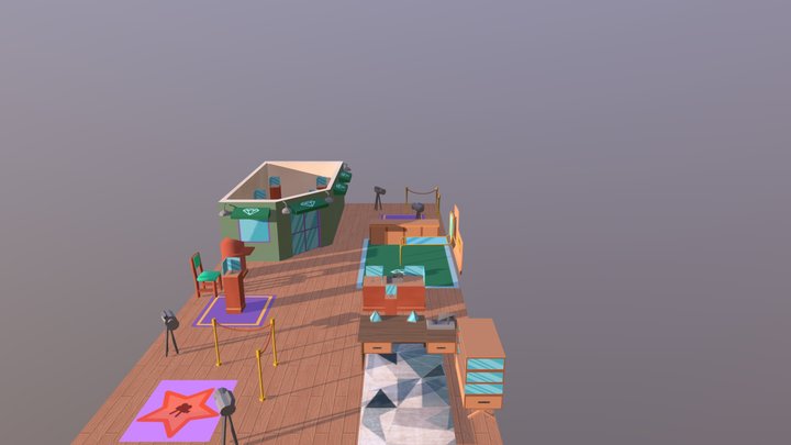 Jewel Shop 3D Model