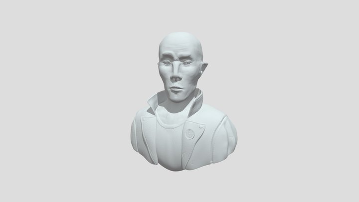 Vedalken Bust 3D Model
