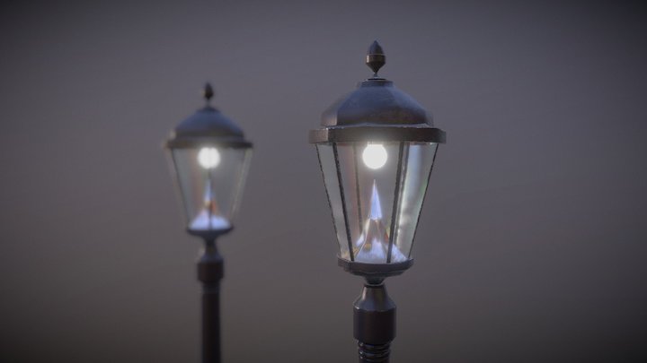 Street Lamp 3D Model