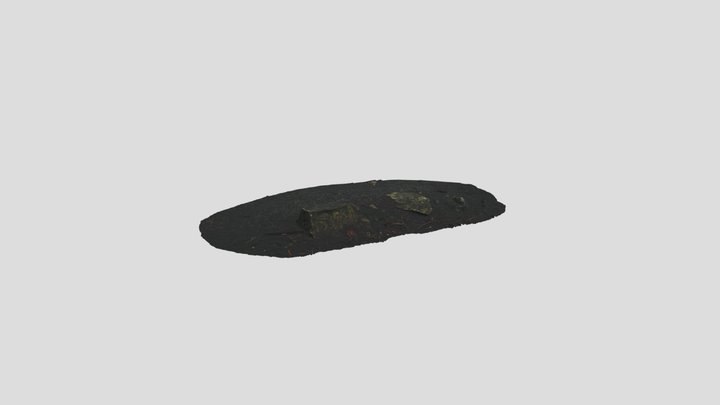 Ground With Rocks In Forest – Free 3D Model STL