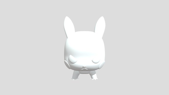 funko pop picachu 3D Model