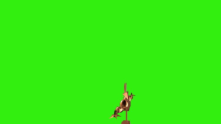 Angry 3D Model