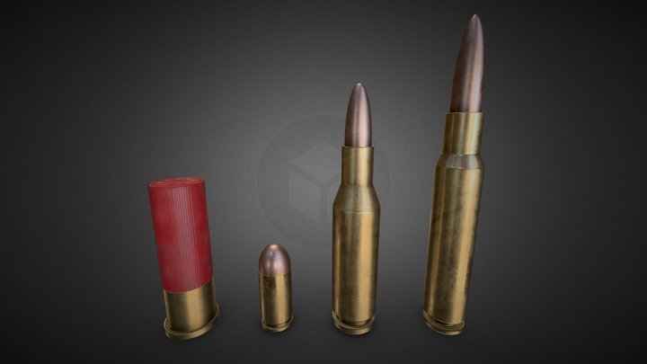 Bullet Pack 3D Model