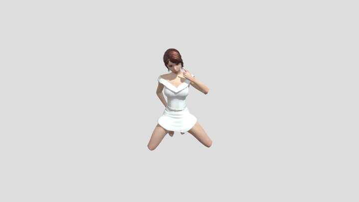 Girl2 3D Model
