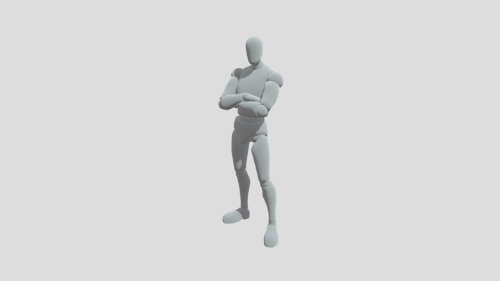 STYLE Fortnite-creative-mannequin 3D Model