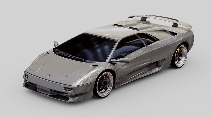 Lamborghini Diablo SV — Free 3D Model